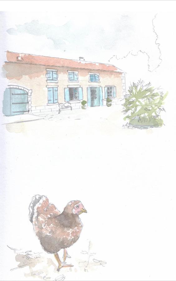Cramchaban Maison D'Hotes La Chabanaise - Marais Poitevin المظهر الخارجي الصورة